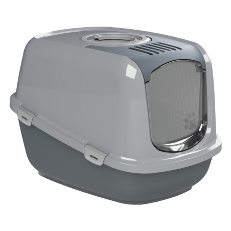 Katzentoilette EcoDome mit Haube und Siebeinsatz